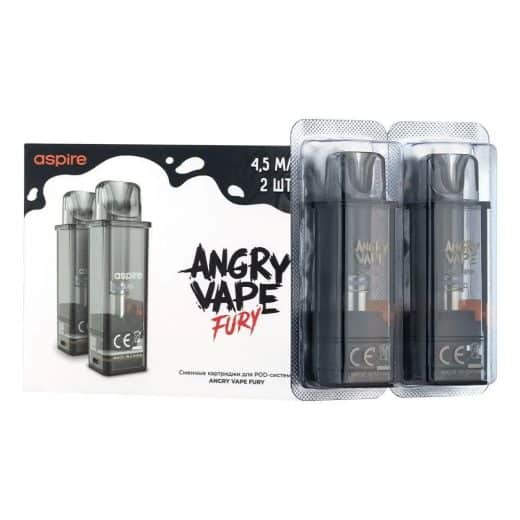 Сменный картридж Brusko ANGRY VAPE FURY 4.5мл 0.8Ω