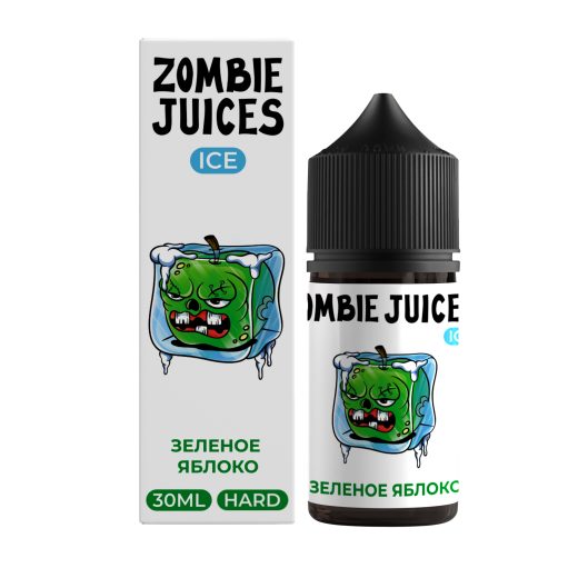 Жидкость Zombie Juices Ice - Зеленое яблоко HARD