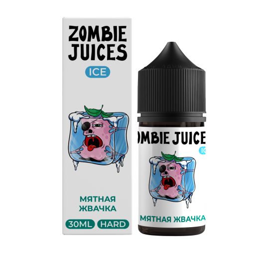 Жидкость Zombie Juices Ice - Мятная жвачка HARD