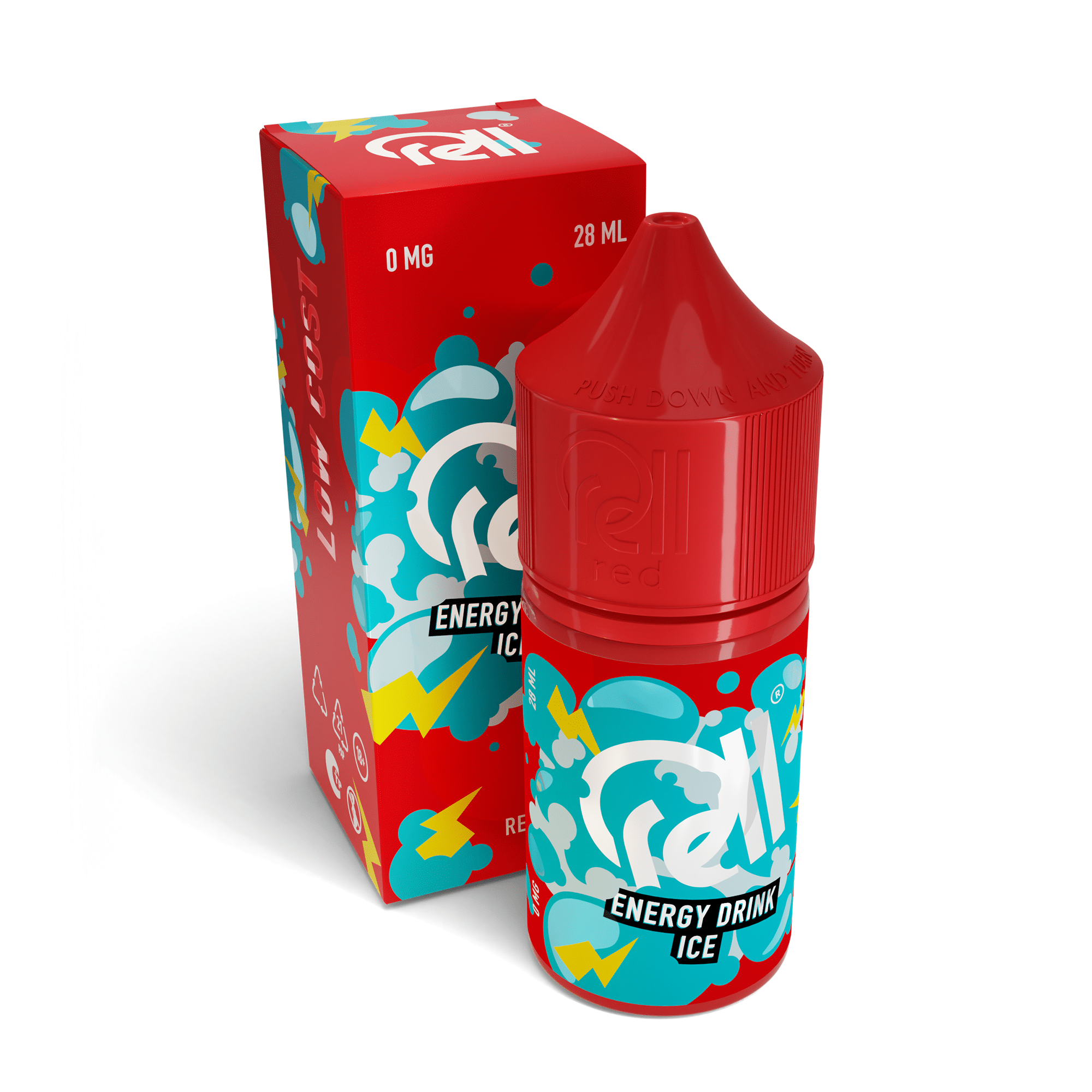 Жидкость Rell Low Cost - Energy Drink Ice 28 мл 0 мг