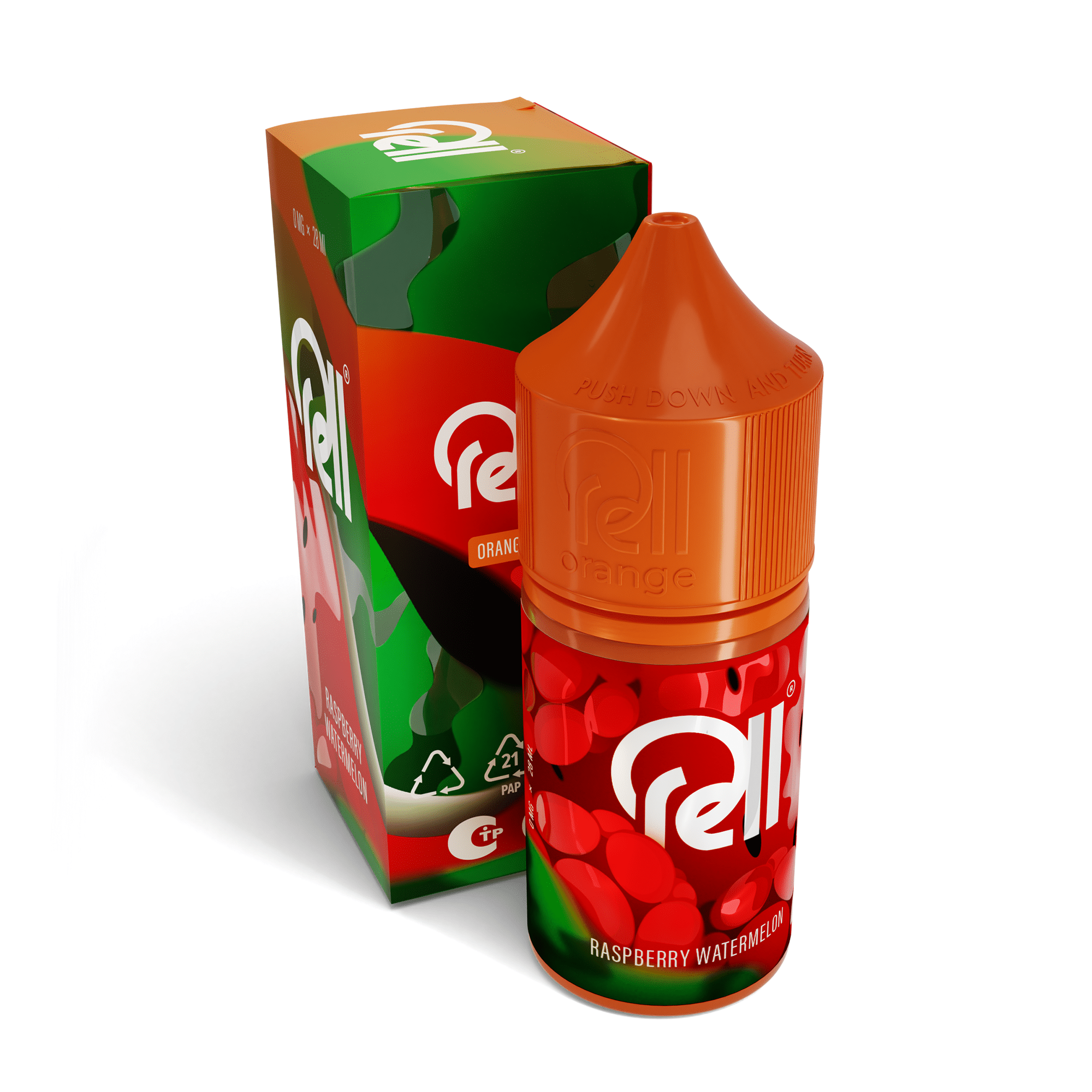 Жидкость Rell Orange Salt - Raspberry Watermelon 28 мл 0 мг