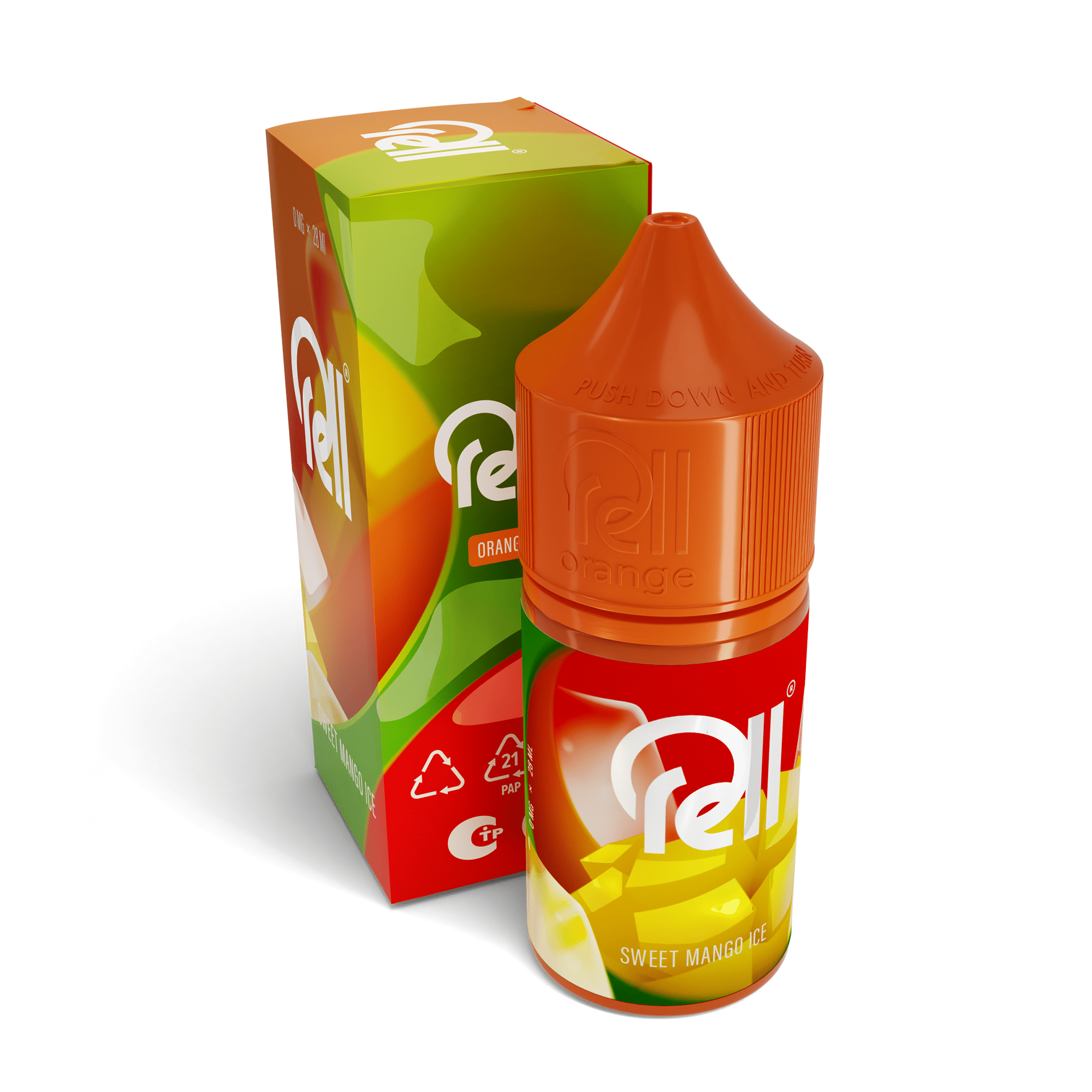 Жидкость Rell Orange Salt - Sweet Mango Ice 28 мл 0 мг