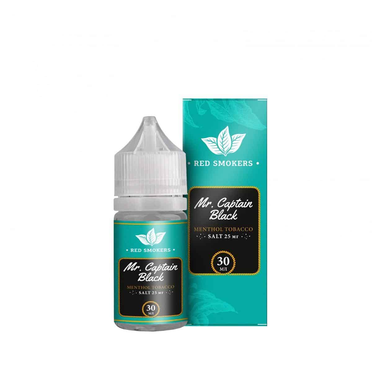 Жидкость Mr. Captain Black Salt - Menthol Tobacco 20 мг