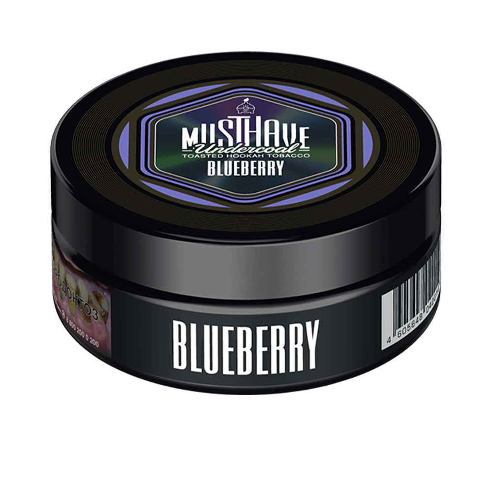 Табак для кальяна MUSTHAVE Blueberry, 125гр