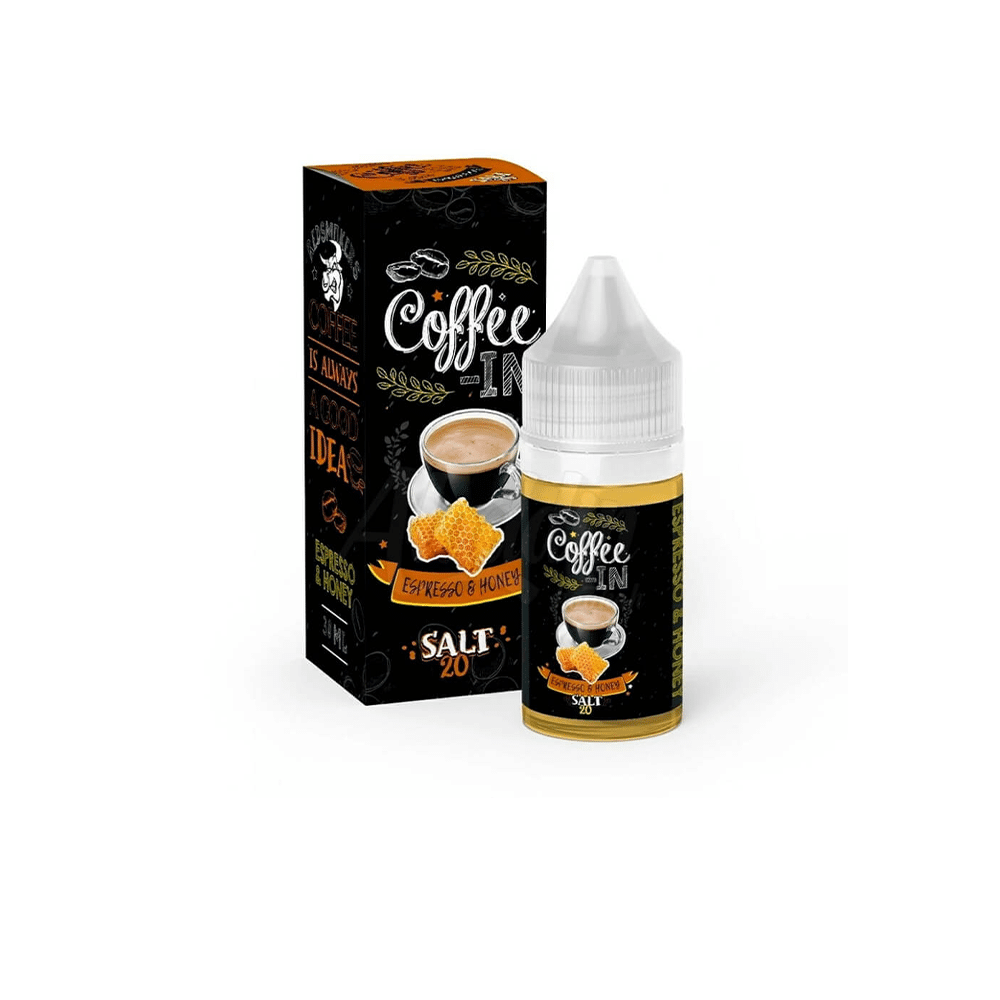 Жидкость Coffee In Salt - Espresso & Honey 20 Strong