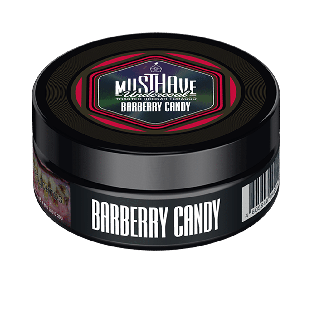 Табак для кальяна MUSTHAVE BARBERY CANDY, 125гр