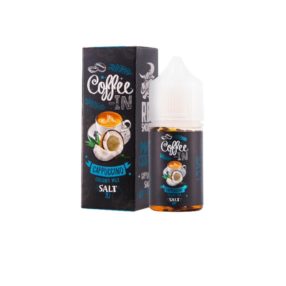 Жидкость Coffee In Salt - Cappuchino Coconut Milk 20 мг