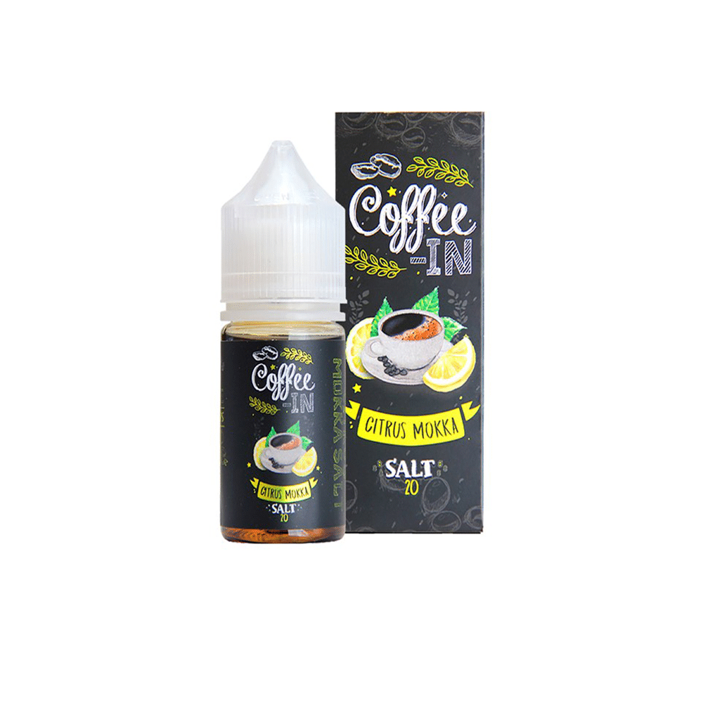 Жидкость Coffee In Salt - Citrus Mokka 20 мг