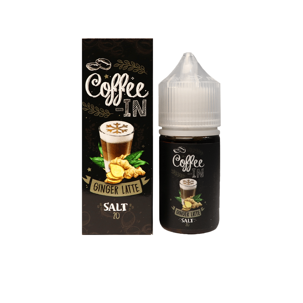 Жидкость Coffee In Salt - Ginger Latte 20 Strong