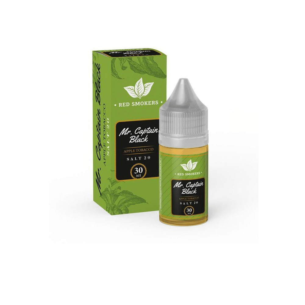 Жидкость Mr. Captain Black Salt - Apple Tobacco 20 strong