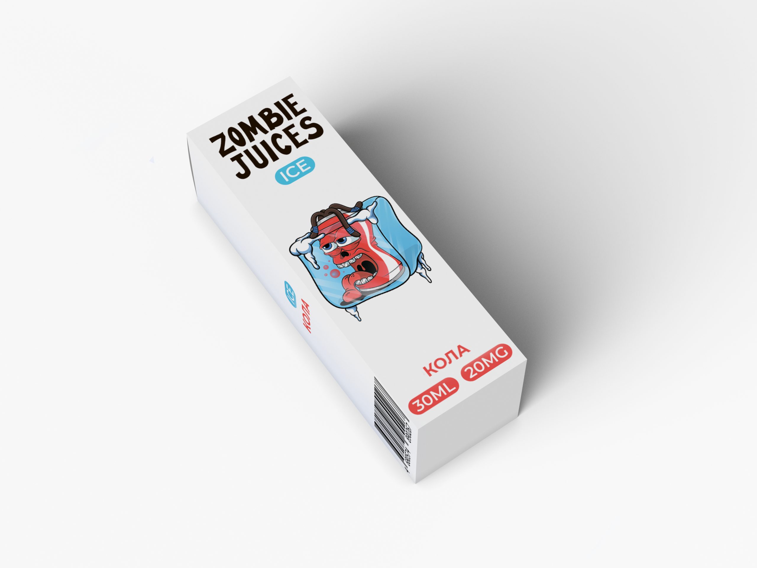 Жидкость для ЭСДН Zombie Juices Ice Кола SALT 30ml 20mg