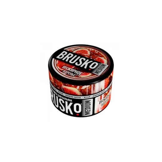 Бестабачная смесь для кальяна BRUSKO, 50 г, Инжирное варенье, Medium