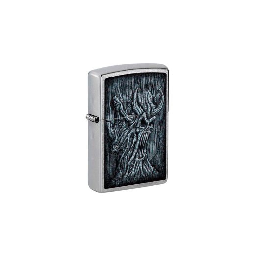 Зажигалка ZIPPO Evil Tree с покрытием Street Chrome