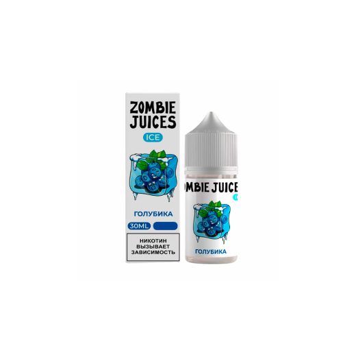 Жидкость для ЭСДН Zombie Juices Ice Голубика HARD 30ml 20mg