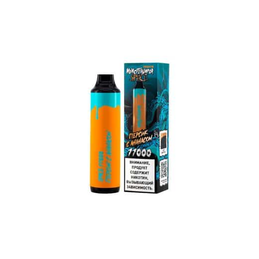 MONSTERVAPOR SPACE 11000 с ароматом Персика с ананасом