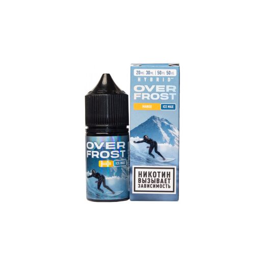 Жидкость DEEP VAPE OVERFROST HYBRID Mango Ice Max 30 мл